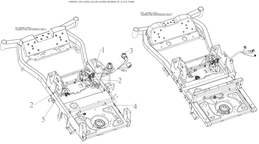 Electrical 2 Diagram and Parts List for ZT1-54KH (17CM210)(2021) Cub Cadet Lawn Tractor